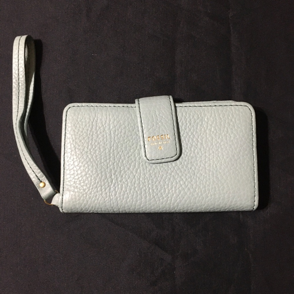 Fossil Wristlet wallet with Phone pocket